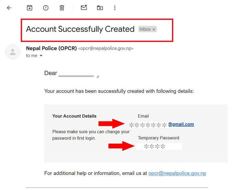 registering police report in nepal